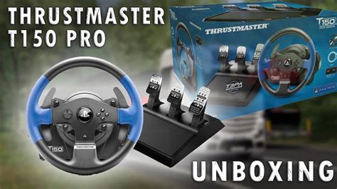 Unboxing Et Pr Sentation De Mon Nouveau Volant Thrustmaster T Pro