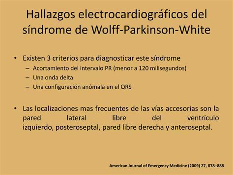 Sindrome De Wolff Parkinson White Ppt