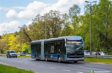 MPK Poznań testuje nowe autobusy W tym wodorowego Mercedesa