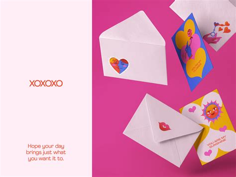 Valentine's cards by Afterglow on Dribbble