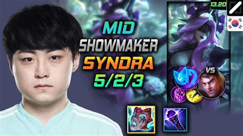 Syndra Mid Build Showmaker Liandry S Anguish Summon Aery Lol Kr