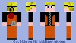 Naruto Uzumaki Minecraft Skin