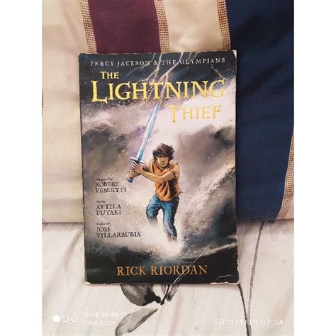 The Lightning Thief The Graphic Novel Percy Jackson And The Olympians By Rick Riordan