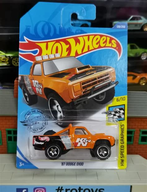 Hot Wheels Dodge D Lazada