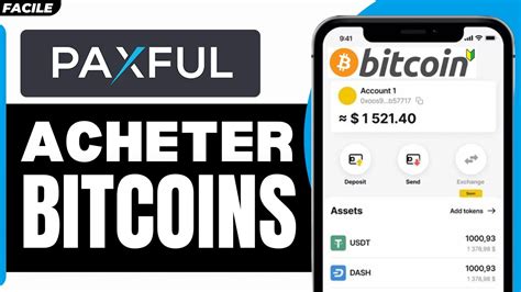 Comment Acheter Des Bitcoins Sur Paxful Youtube