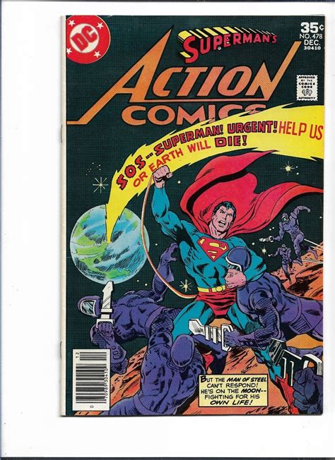 Action Comics Vf Dc Bronze Age Comics Unlimited Shipping