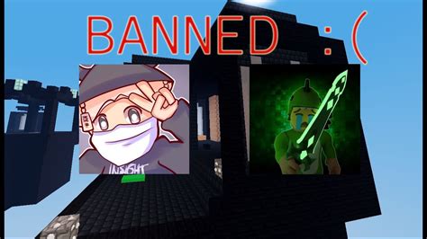 These Youtubers Got Banned Roblox Bedwars Youtube