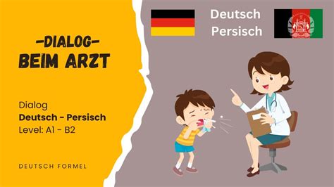 Deutsch lernen für den Alltag Dialog Beim Arzt Deutsch Persisch