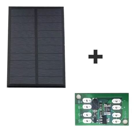 Mini Painel Placa Energia Solar V W Ma Mercadolivre