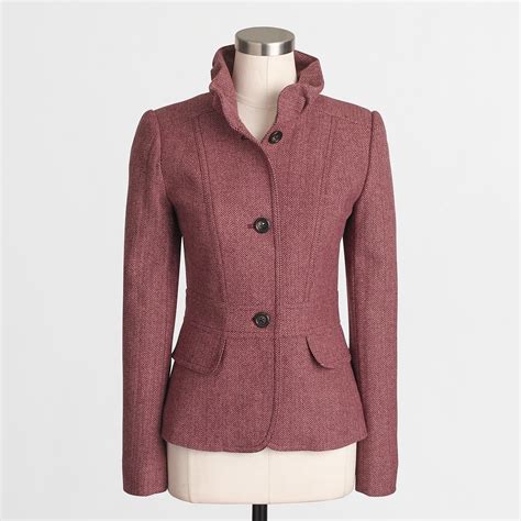 Tailored Tweed Blazer Tweed Blazer Blazers For Women Clothes For Women