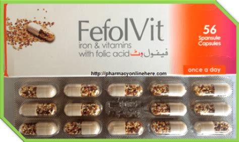 Fefol Vit Capsules Benefits, Uses, Dosage And Side Effects