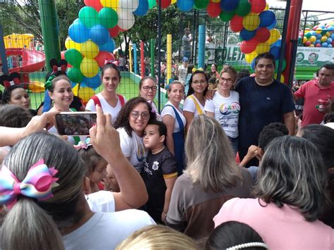 Prefeitura Municipal Inaugura Playground No Parque Municipal Wilson