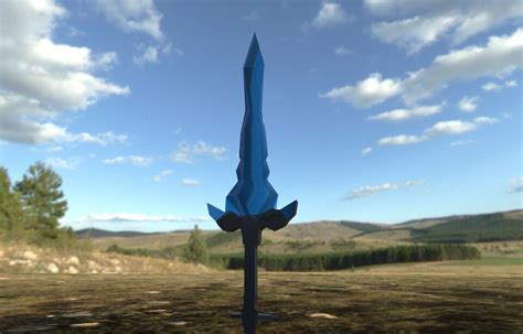 Artstation Ice Sword Game Assets