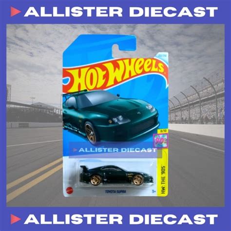 HIJAU Hot Wheels Toyota Supra Green Hotwheels Toyota Supra Green HW The 90S Hot Wheels Toyota
