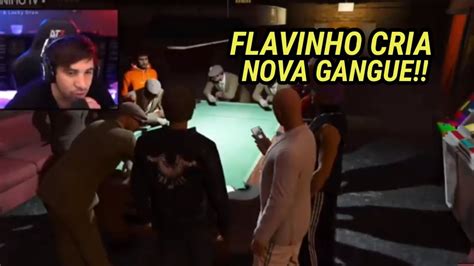 Flavinho Criou Uma Nova Gangue No Gta Rp Real Gangue Youtube