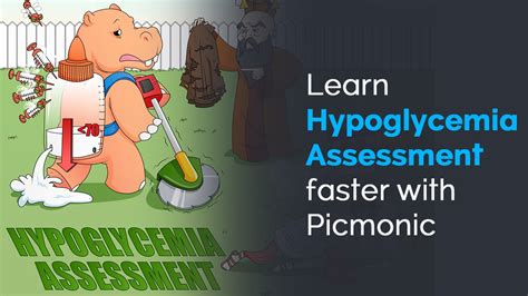 Learn Hypoglycemia Assessment Faster With Picmonic Nclex® Nursing School Youtube