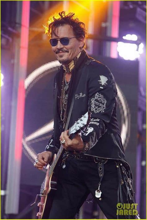 Dont Know If Hes Happier Singing Or Acting Hmmm Johnny Depp