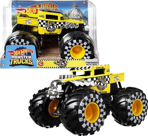 Машинка Монст Трек Хот Вилс Такси Monster Trucks Hot Wheelse Taxi Mattel GTJ ID