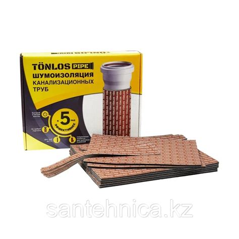 Комплект для шумоизоляции канал. труб Tonlos Pipe: продажа, цена в ...