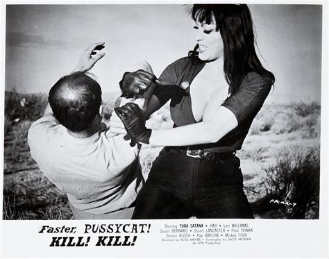 Russ Meyer S Faster Pussycat Kill Kill Lobby Card Etsy