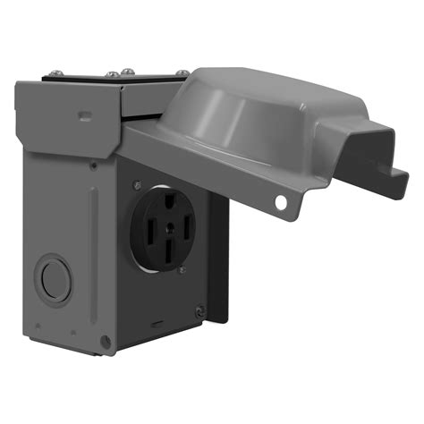 14-50R Outlet Lockable Weatherproof Receptacle | TOPGREENER