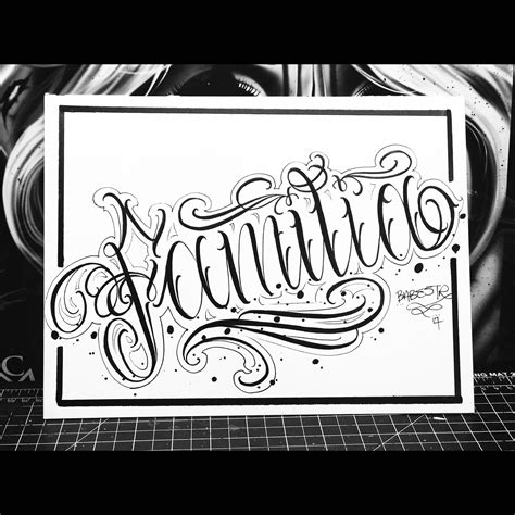 Mexican Tattoo Lettering Fonts