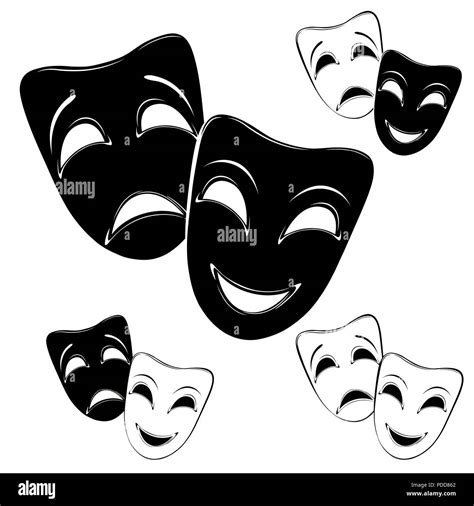 Theatre Masks Happy And Sad Hi Res Stock Photography And Images Alamy