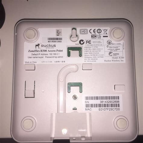 Ruckus ZoneFlex R300, Dual-Band Wireless AP, 901-R300-US02 | #1791355995