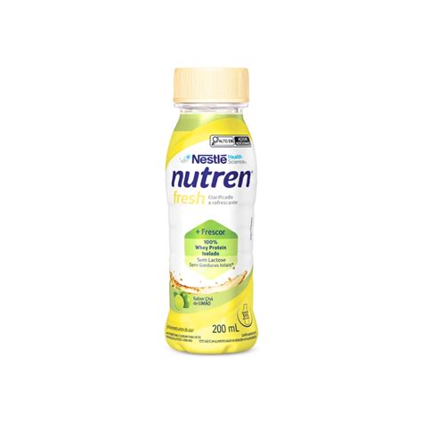 NUTREN FRESH SABOR CHA DE LIMÃO 200ML NESTLÉ