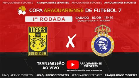 Tigres Fc X Real Madruga Rodada Copa Araquariense De Futebol