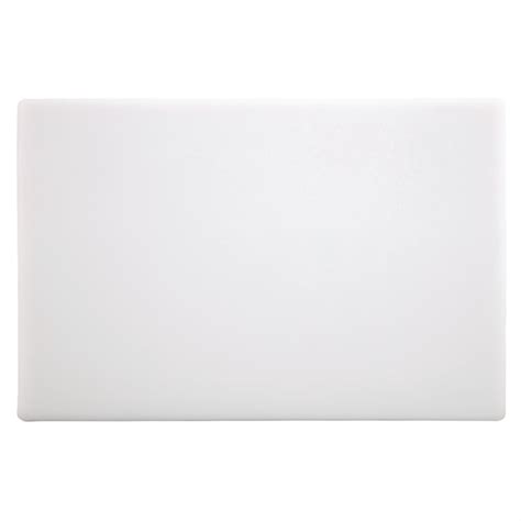 Planche à Découper Standard Basse Densité Hygiplas Blanche J252 Nisbets