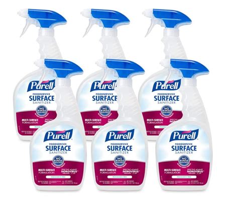 purell  rinse food surface sanitizer   oz alphachem solutions