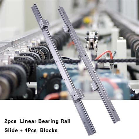 Linear Bearing Rail Pcs Sbr Mm Mm Linear Bearing Rail Slide