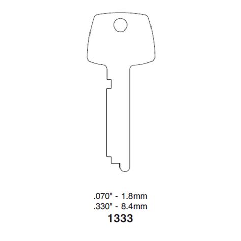 Safe Deposit Ilco Key Blank Safe Deposit Box Ilco Kaba Mas