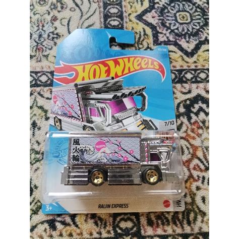 Hot Wheels Truck Raijin Express Shopee Malaysia