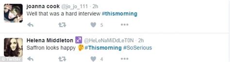 This Morning Viewers Mock Year Old Daughter Of The Uk S First Gay Fathers On Twitter Daily