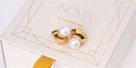 NOVAS NEW AUDIO EARRINGS ARE MADE WITH REAL PEARLS AND HAVE BUILT IN