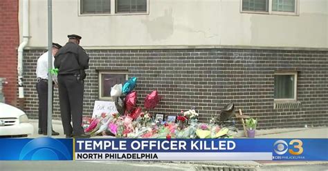 Temple University Police Officer Chris Fitzgeralds Memorial Grows