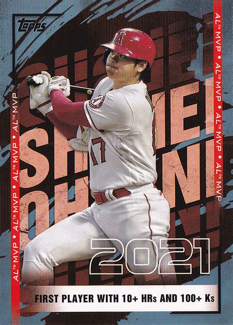 Shohei Ohtani Topps Baseball Japan Edition Mvp Topps