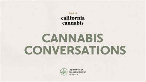 Cannabis Conversations Dcc S Mission Youtube