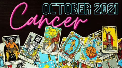 CANCER ARE YOU READY FOR THIS OCTOBER 2021 TAROT READING YouTube