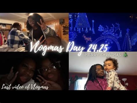 VLOGMAS DAY 24 25 MERRY CHRISMAS Work Shopping Game Night More