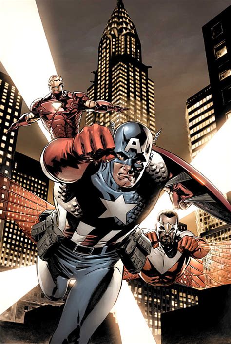 CAPTAIN AMERICA 13 Steve Epting Comic Art Community GALLERY OF