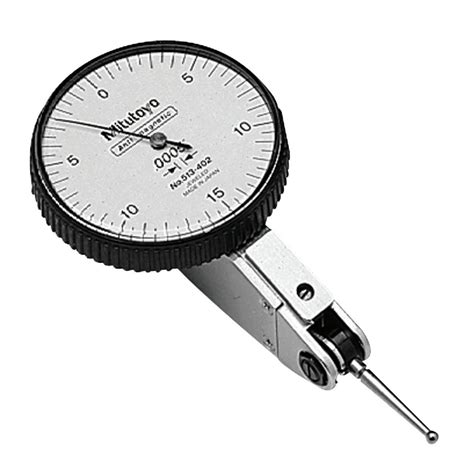 Mitutoyo 513 403 10t Dial Test Indicator Full Set Standard 008 In 0 0