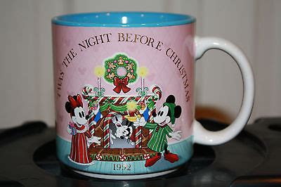 1992 DISNEY NIGHT BEFORE CHRISTMAS COFFEE MUG NEW Antique Price