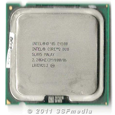 Core 2 Duo - 2.2 GHz / 2M / 800 MHz - SLA95 > 3SF Media