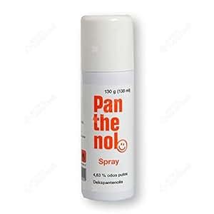 Panthenol Spray 130gr D-Panthenol- 4.36 % Heal Sunburns Skin Injury of ...