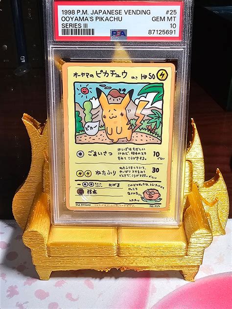 Pikachu Psa P M Japanese Vending Series Iii Ooyama S