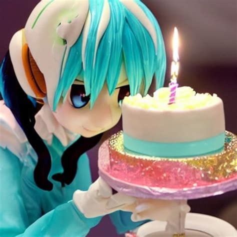 Happy Birthday Hatsune Miku!!! heres some art i made using Stable ...