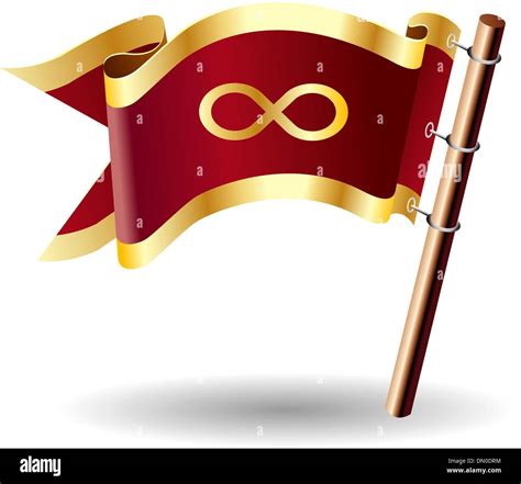 Infinity math symbol royal flag Stock Vector Image & Art - Alamy